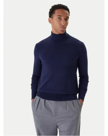 Bluza barbati,  bleumarin, bumbac