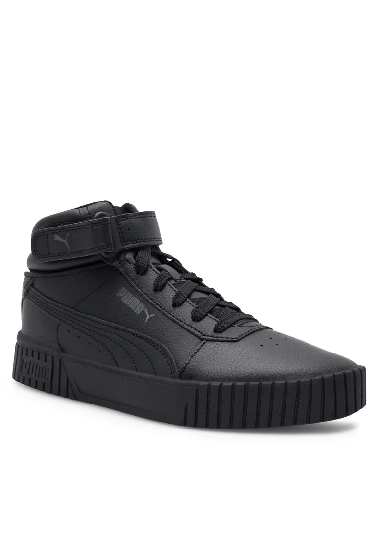 Pantofi copii,  Carina 2.0 Mid Jr, piele naturala, negru,