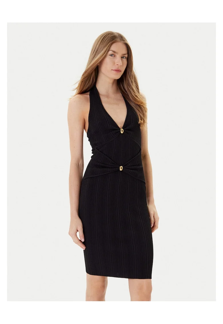 Rochie  tricotata, neagra