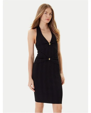 Rochie  tricotata, neagra