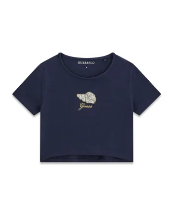Tricou cu logo brodat