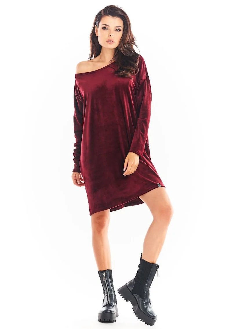 Rochie,  Visiniu, Marime unica