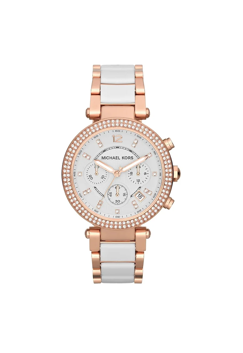 Ceas de dama, Auriu/Argintiu, Rose Gold/Alb