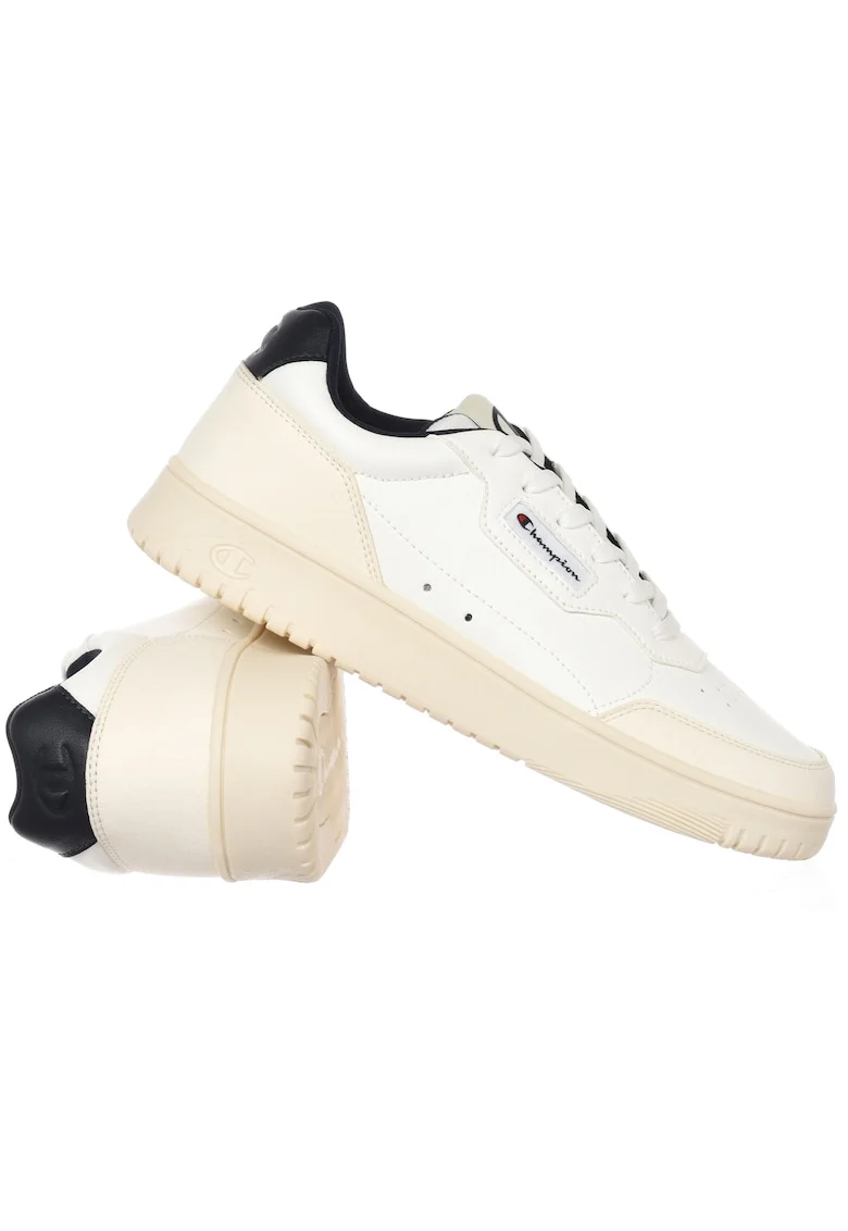 Tenisi barbati,  ROYAL II LOW S22118-WW011, Alb/Crem, 42.5, Deget Rotund, Pe Tot Parcursul Anului, Confortabil, Stil Casual