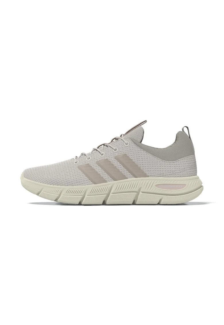 Pantofi sport din plasa Cloudfoam Flex, Gri cenusiu