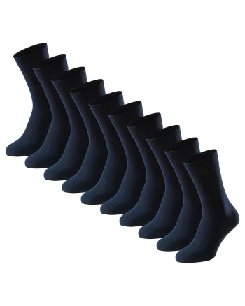 Schiesse, Set de sosete lungi cu model - 5 perechi, Albastru ultramarin