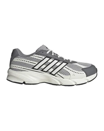 Pantofi sport din material textil cu talpa cu amortizare Technochaos 2000, Alb optic/Crem/Gri inchis