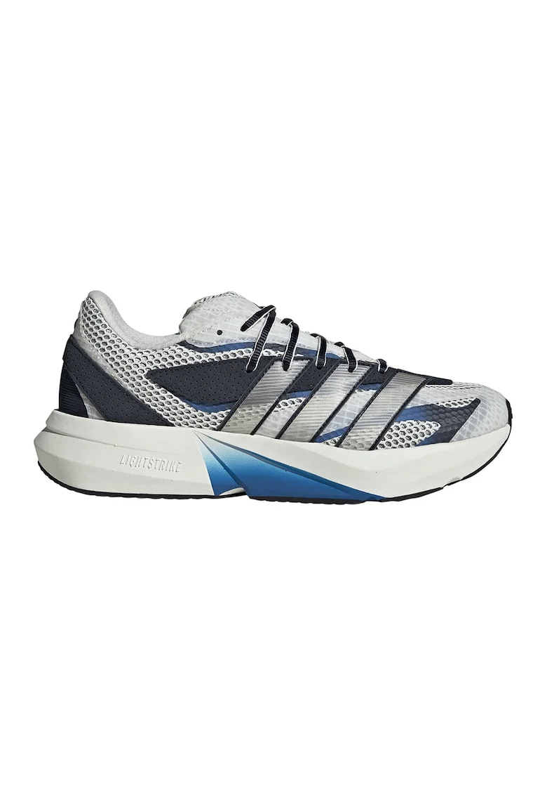 Pantofi sport din plasa cu detalii contrastante Lightblaze, Gri deschis/Albastru ultramarin/Gri cenusiu