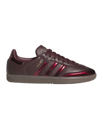 Pantofi sport din piele Samba, Visiniu