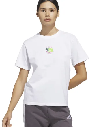 Tricouc cu decolteu la baza gatului DestiAdi, Alb optic