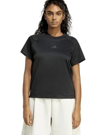 Tricou regular fit Soft Luxe, Negru