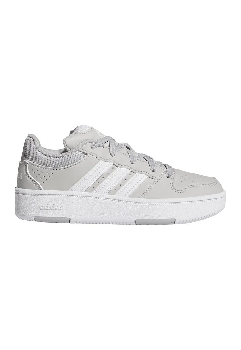 Pantofi sport Hoops din piele ecologica, Gri deschis