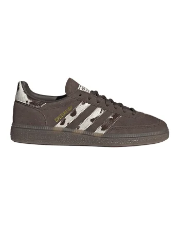 Pantofi sport Spezial low-cut din piele intoarsa, Maro/Crem