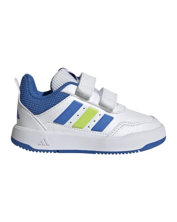 Pantofi sport Tensaur Sport 3.0 de piele ecologica cu velcro, Albastru pastel/Verde pal/Alb optic