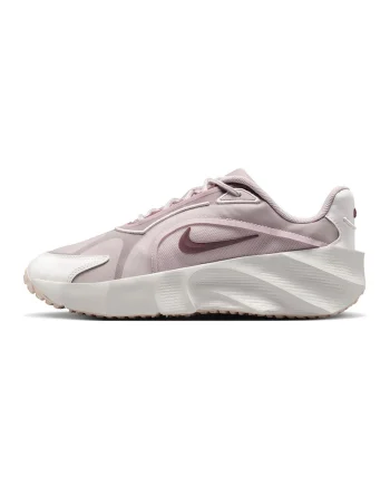 Pantofi sport Aura Edge din material textil cu insertii din piele ecologica, Roz pastel