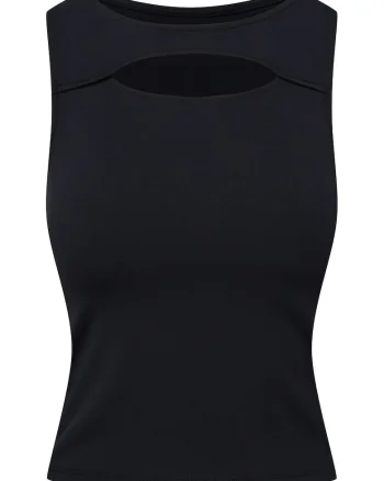 Top dama  Kelsea, negru,