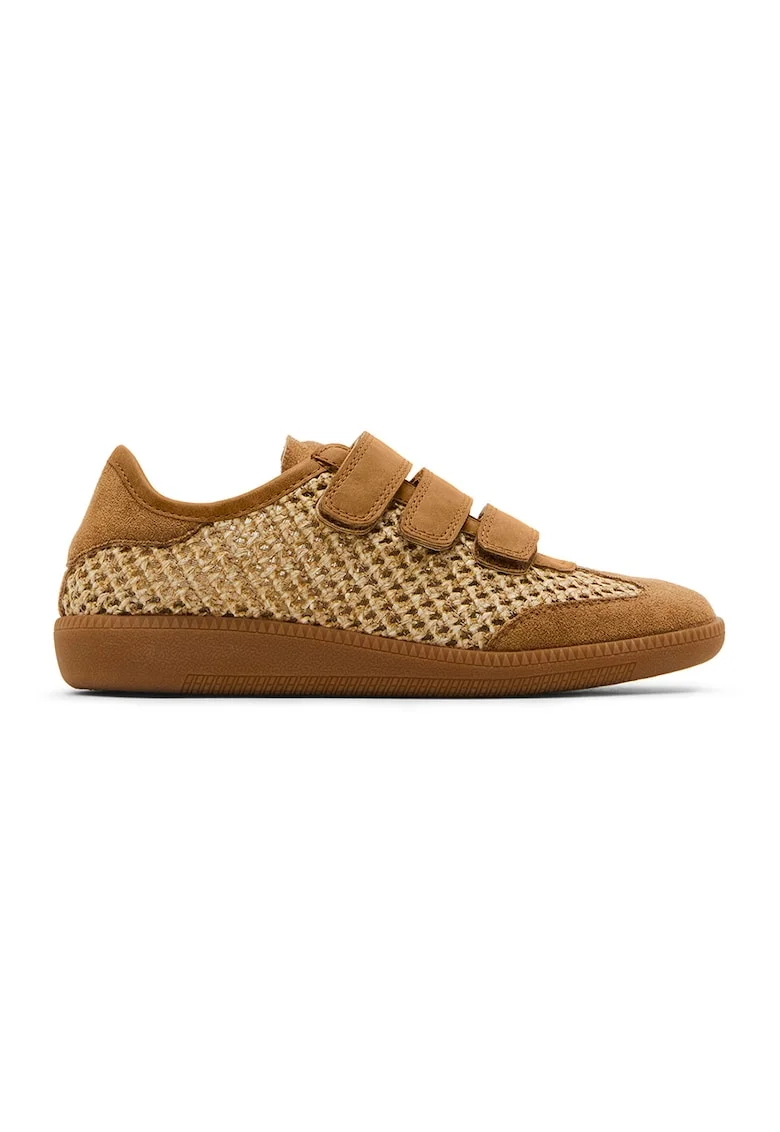 Pantofi sport din material textil Momentum-m, Maro scortisoara