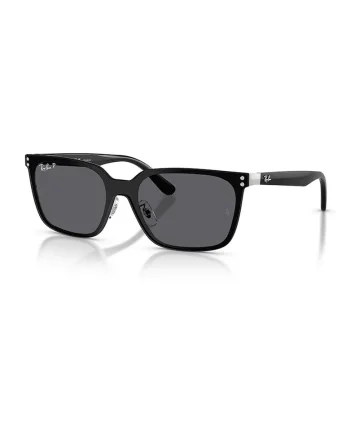 Ochelari de soare wayfarer, Negru/Argintiu