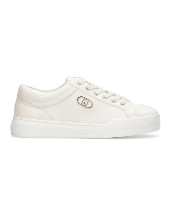 Pantofi sport low cut cu garnituri din piele ecologica