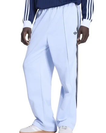 Pantaloni de trening cu segmente logo laterale, Albastru glaciar