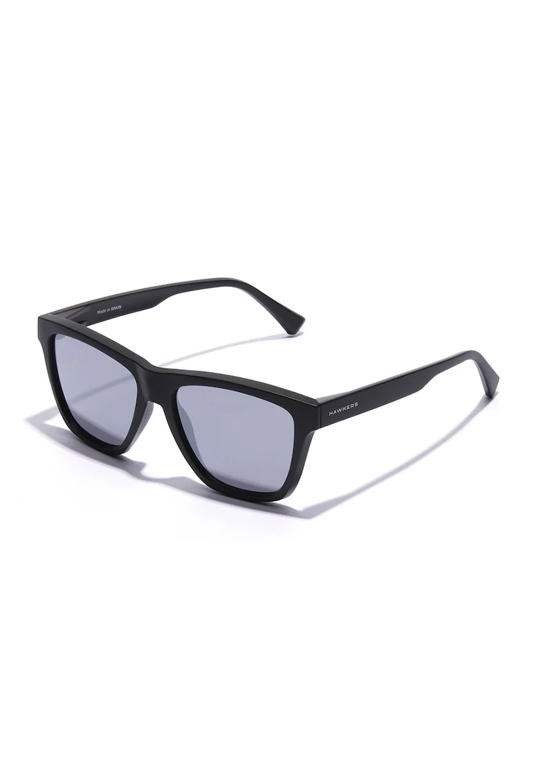 Ochelari de soare patrati unisex cu logo pe brate One LS Raw