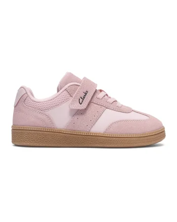 Pantofi sport de piele intoarsa cu garnituri din material textil Cypress, Roz deschis/Roz pal