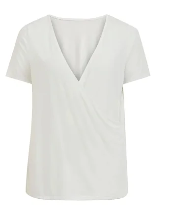 Bluza cu decolteu cache-coeur Modelina,