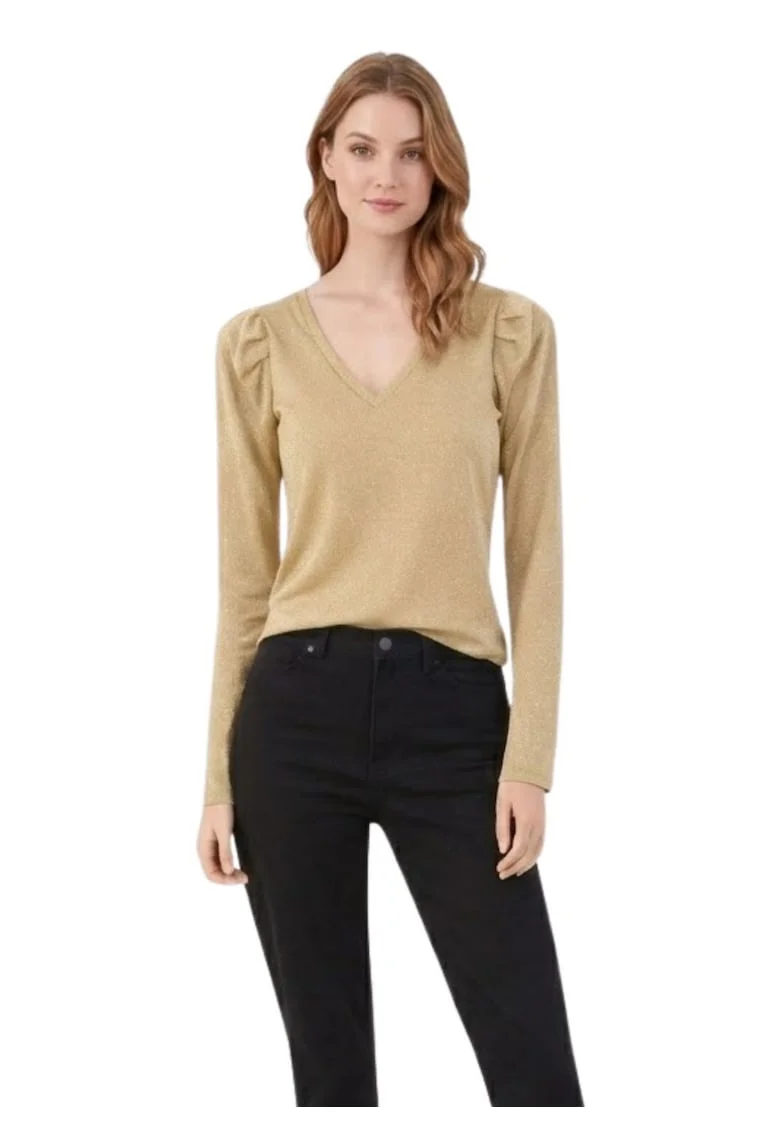 Bluza cu decolteu in V Elo