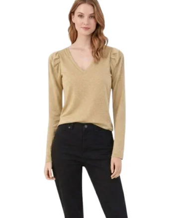 Bluza cu decolteu in V Elo