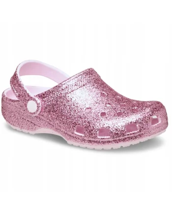 Saboti copii,  Classic Chunky Glitter, roz, Roz