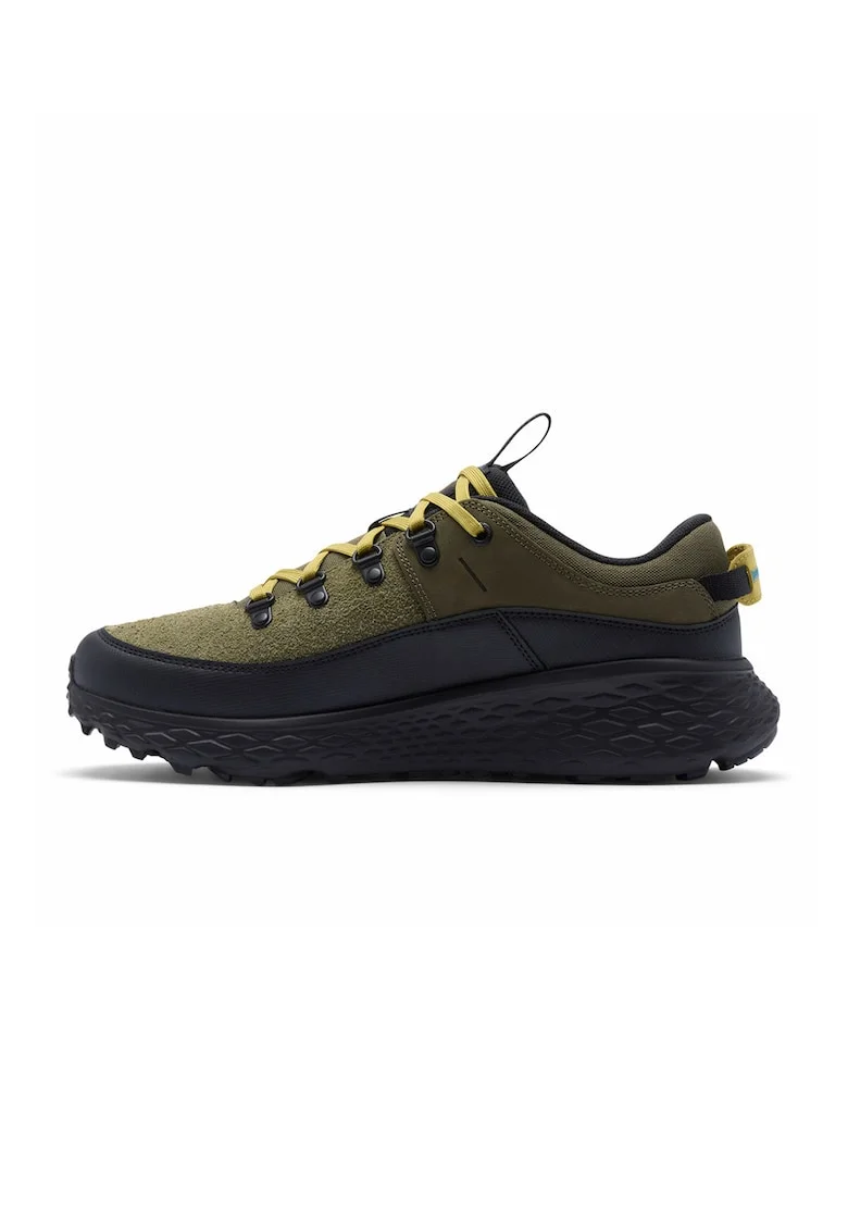 Pantofi sport din piele intoarsa Terrastride BC, Negru stins/Kaki