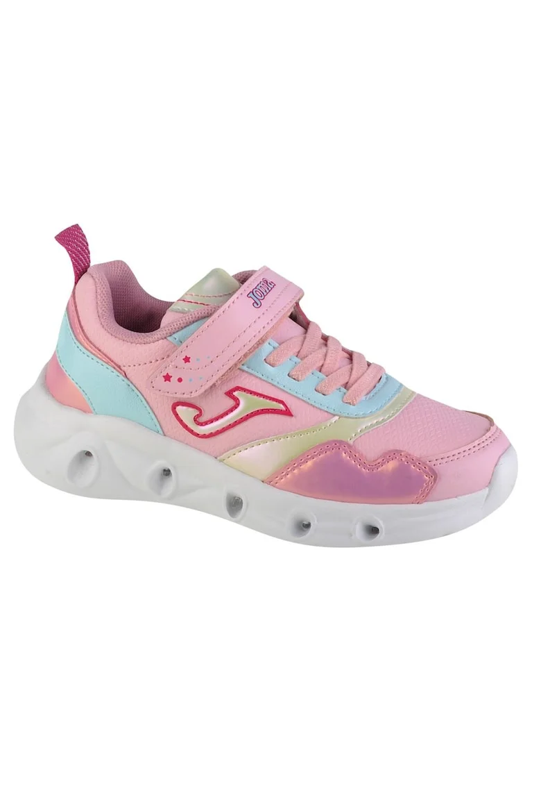 Pantofi copii,  Star Jr 2213, roz, sintetic, cu velcro