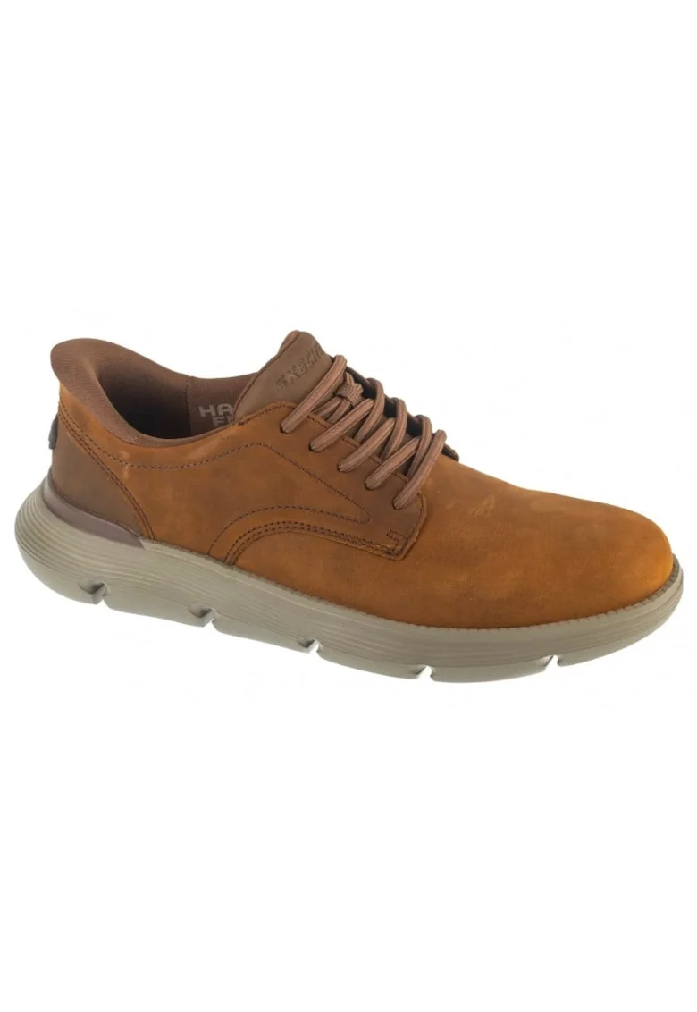 Pantofi barbati,  Garza, piele integrala, maro