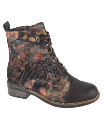 Ghete dama  camuflaj, piele sintetica,