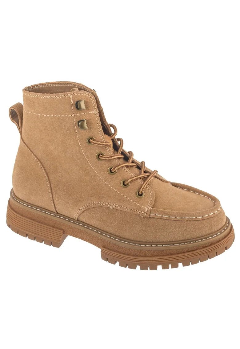 Ghete de dama,  Bradie Lace Up Boots 700731, Maro