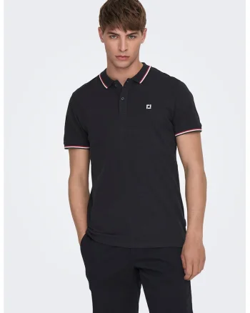 Tricou polo de bumbac organic, Albastru ultramarin