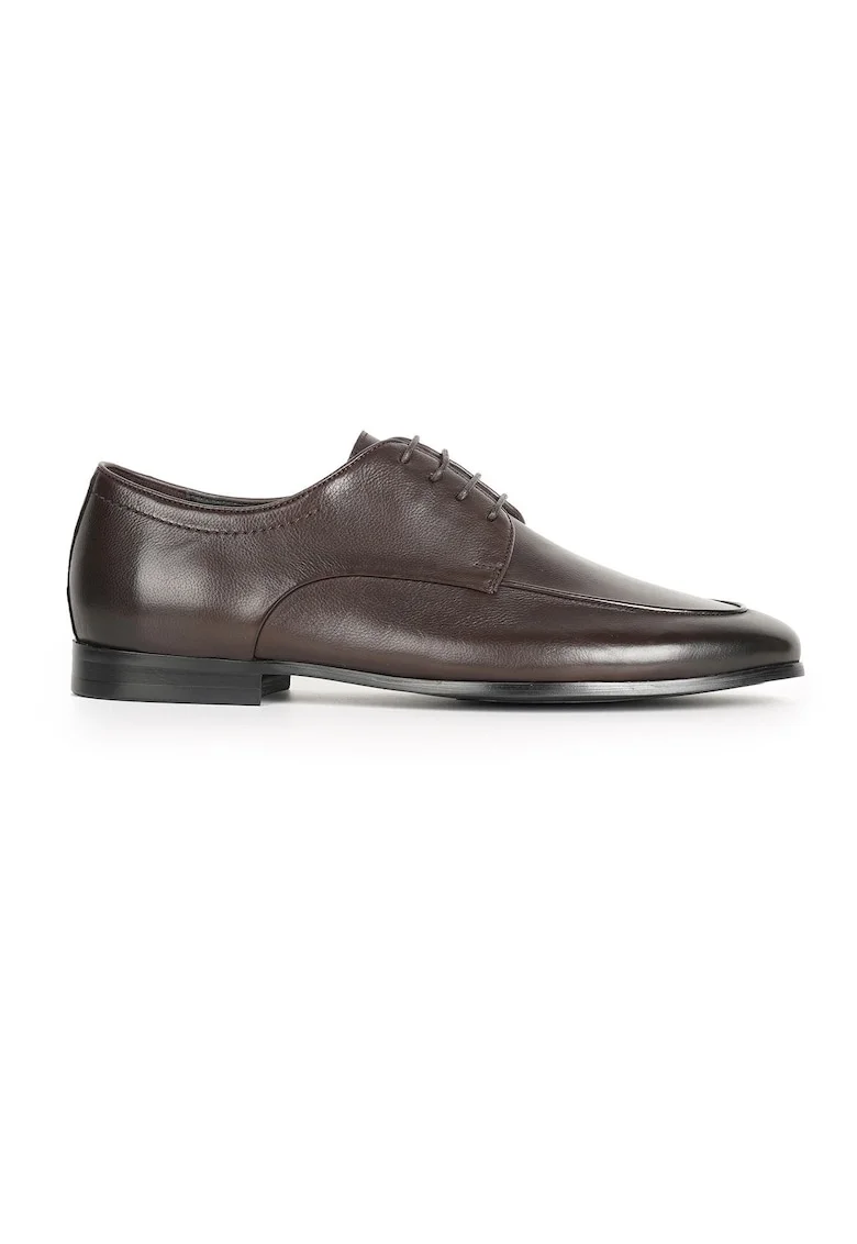 Pantofi din piele Jonell, Maro