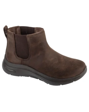 Ghete Chelsea,  Go Walk Arch Fit 2.0 Boot - Classic Charm 144550, Maro