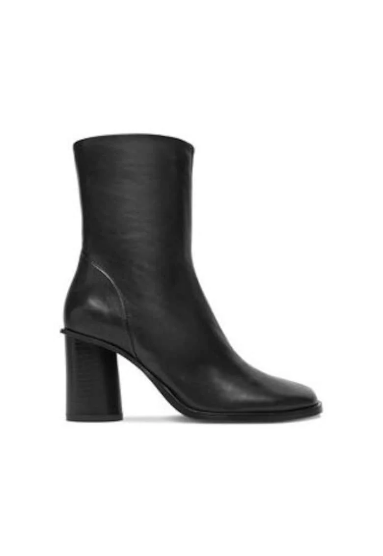 Botine dama,  CEO-ZOYA-121046, negru, piele