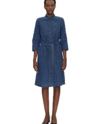 Rochie dama,  bumbac, bleumarin