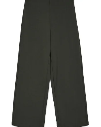 Pantaloni dama,  gri, material confortabil