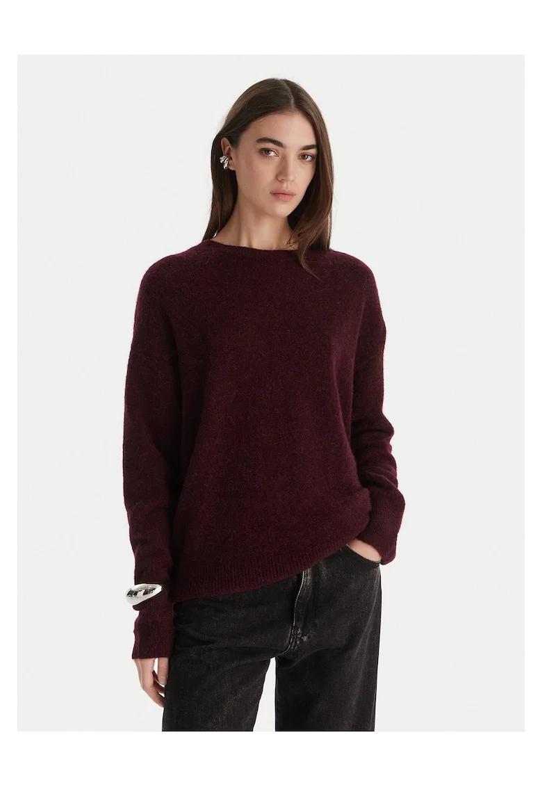 Pulover dama  model 2K0326 K293, culoare violet-rosu