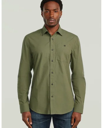 Camasa slim fit Bristum 2.0, Verde sparanghel