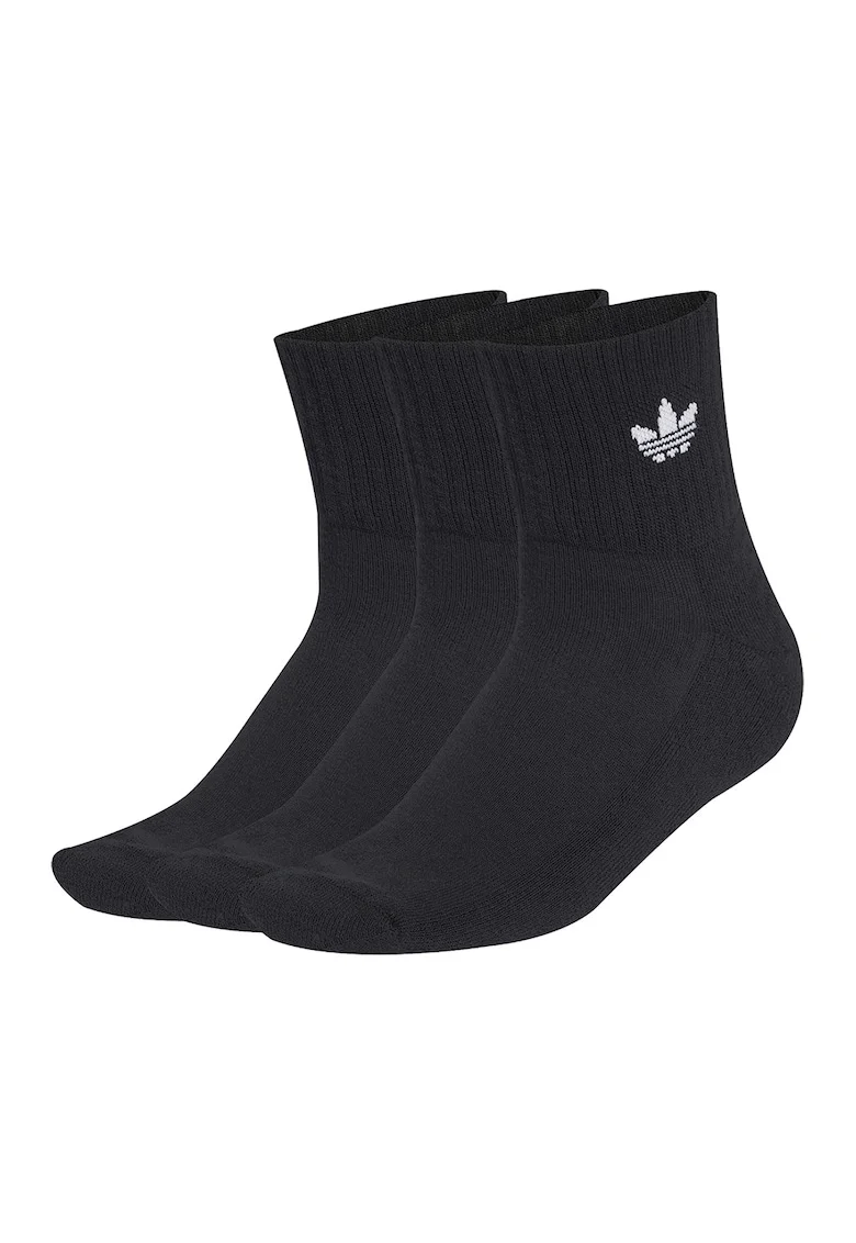 Set de sosete scurte unisex - 3 perechi, Negru