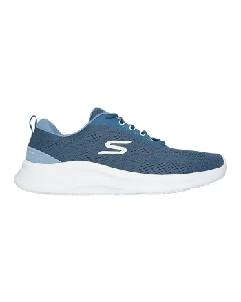 Pantofi sport din material textil Skech-Lite Pro 2.0 Berrix, Albastru prafuit