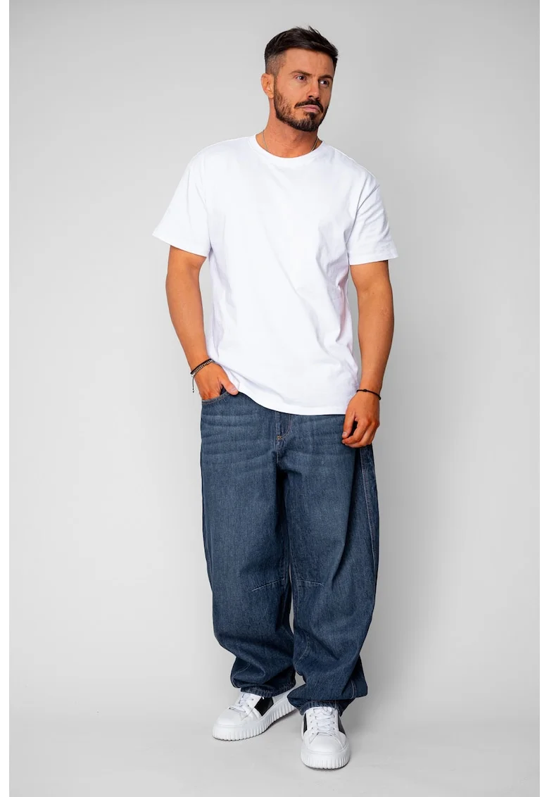 Blugi lungi Pre-Washed Navy 20451, Bleumarin