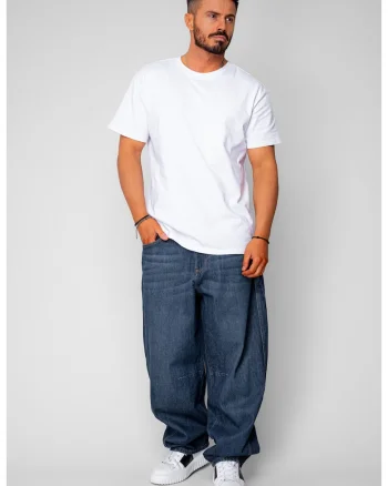 Blugi lungi Pre-Washed Navy 20451, Bleumarin