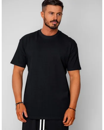 Tricou Heavy Oversized Premium Black 20446, Negru