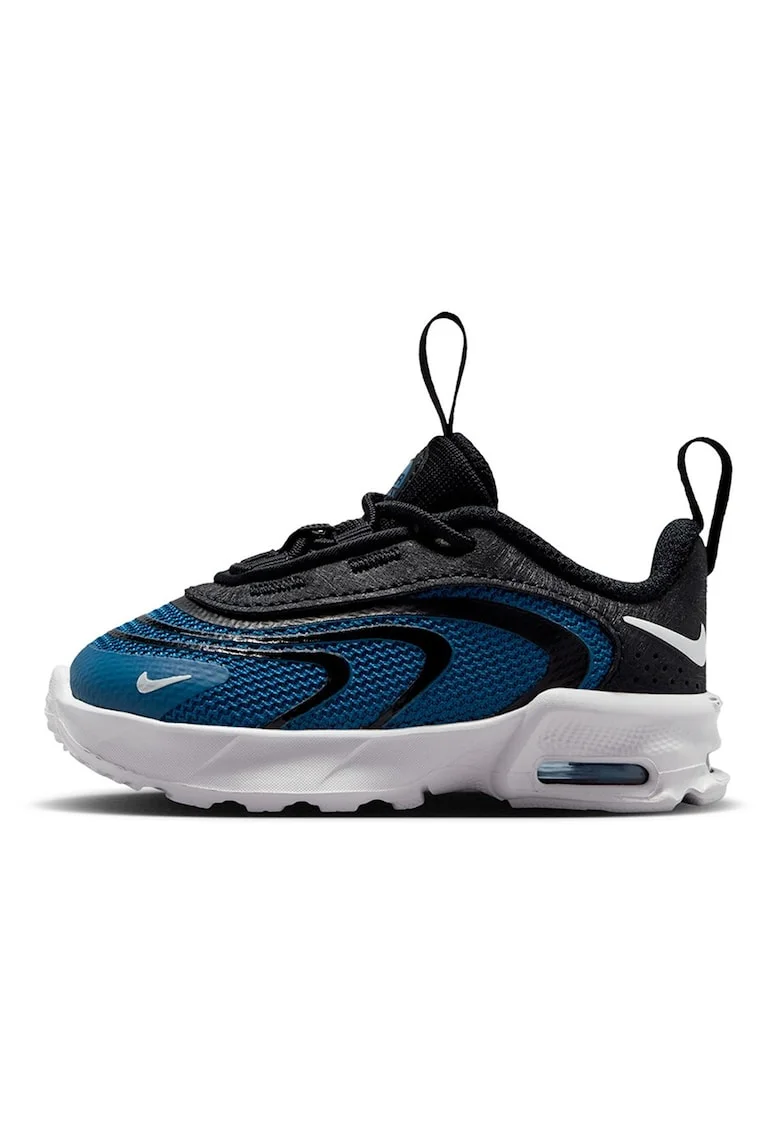 Pantofi sport Air Max Fire din material textil, Negru/Albastru inchis/Alb optic