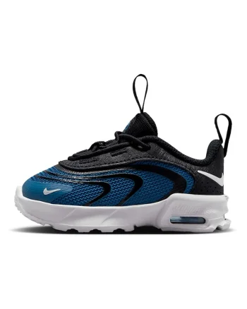 Pantofi sport Air Max Fire din material textil, Negru/Albastru inchis/Alb optic